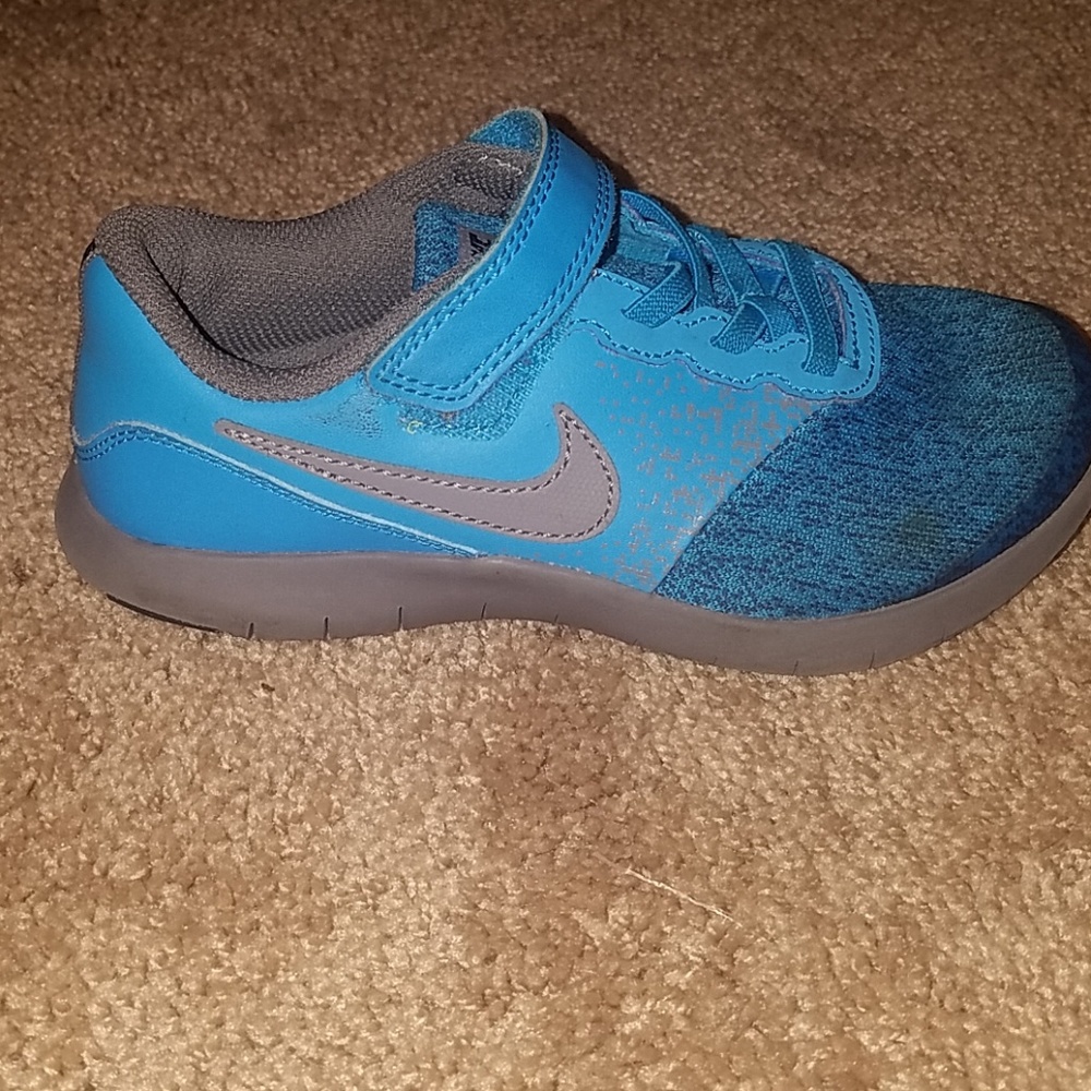 Blue nike sneakers size 1